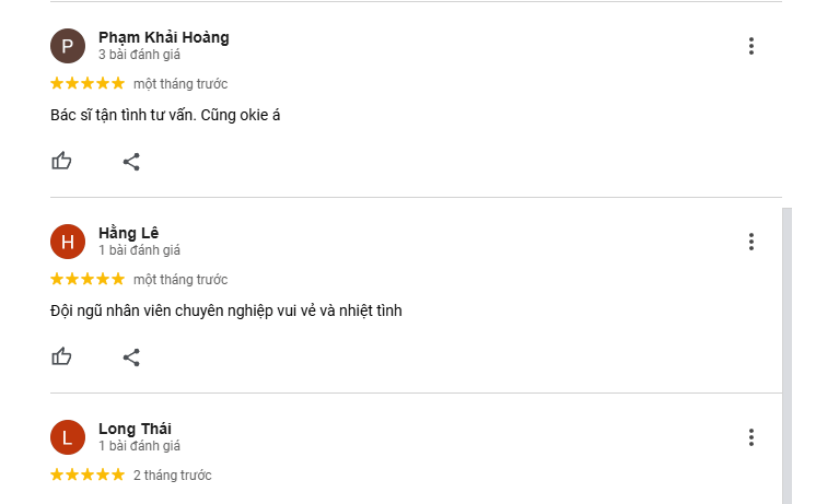 Đánh giá từ khách hàng