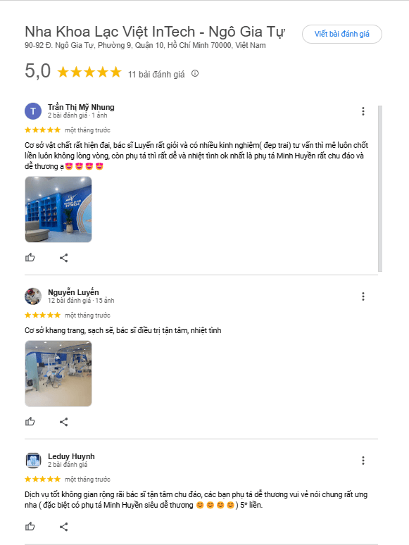 Đánh giá từ khách hàng
