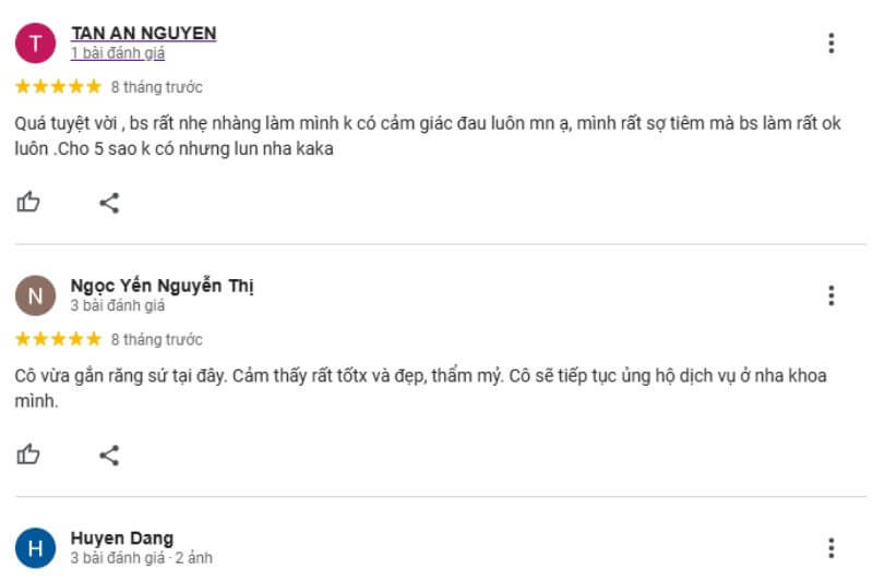 Đánh giá từ khách hàng