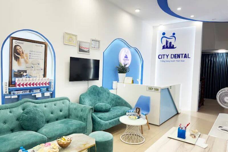 City Dental chuyên về trồng răng sứ thẩm mỹ