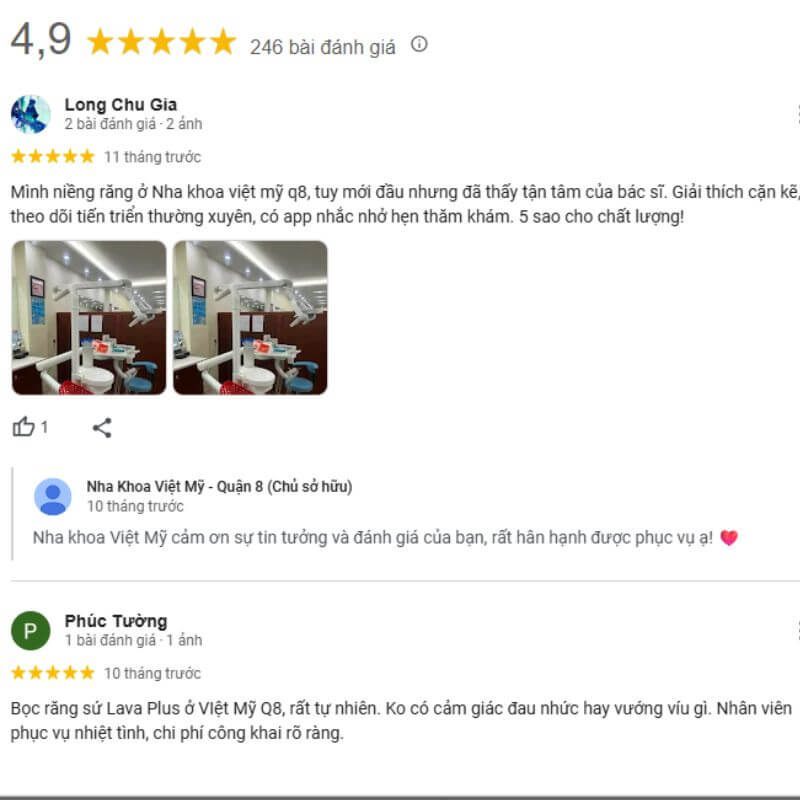 Đánh giá từ khách hàng