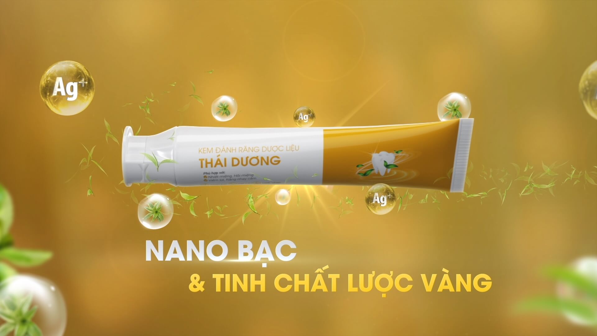 Kem đánh răng Thái Dương được sản xuất bởi thành phần tự nhiên