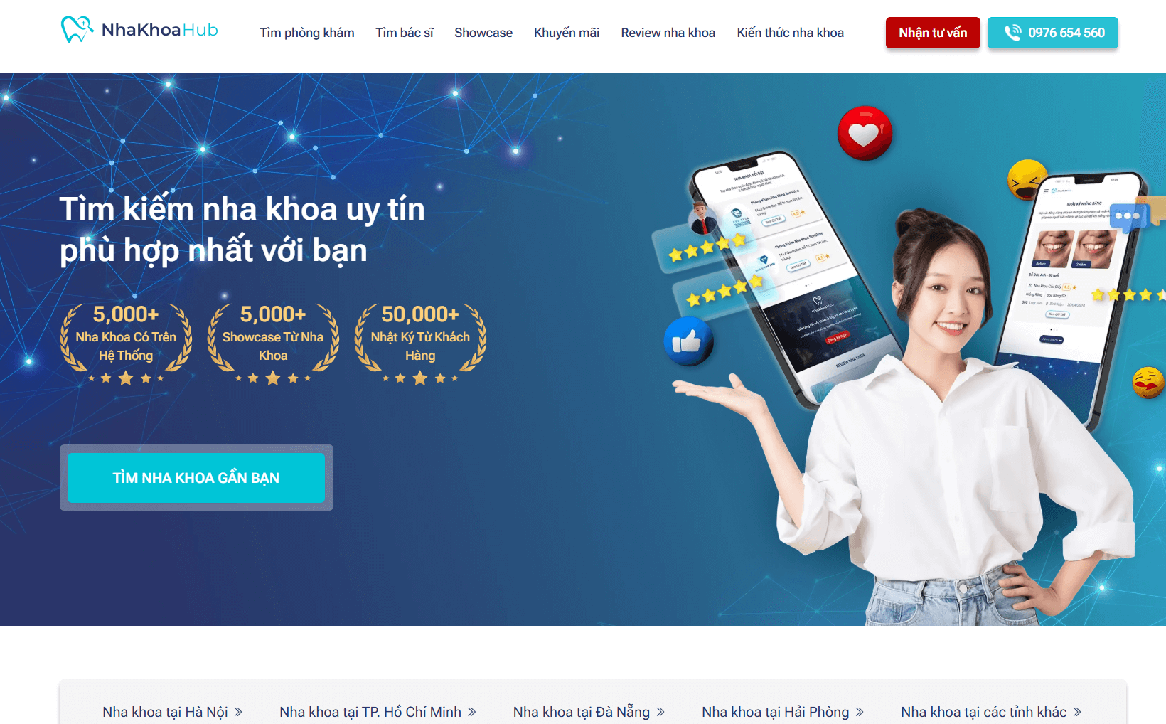 Nhakhoahub sẽ giúp bạn tìm được nha khoa uy tín với các chính sách ưu đãi hấp dẫn cho các ca điều trị